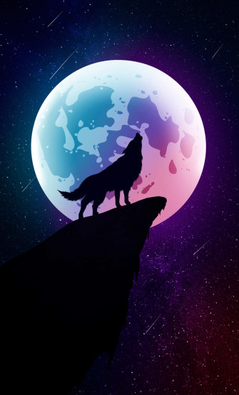 Wallpaper Galaxy Moon In Full HD Quality