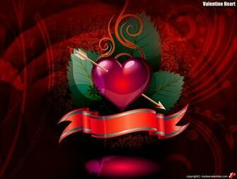 Open U R Hart Wallpaper