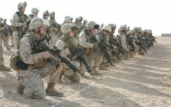 The Few Proud Marines Wallpaper