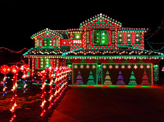 The Best Home Christmas Light Shows In Denver Area