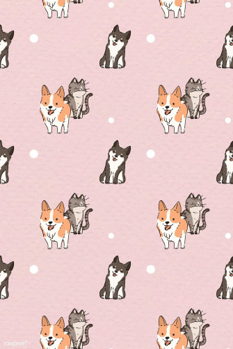 Cute Cartoon Dog Wallpaper