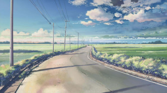 Anime Scenery Background Wallpaper