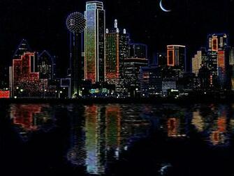 Dallas Skyline By Texmanson