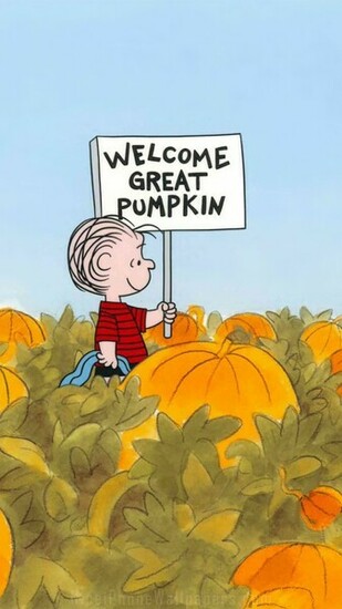 Great Pumpkin Wallpaper For iPhone Plus
