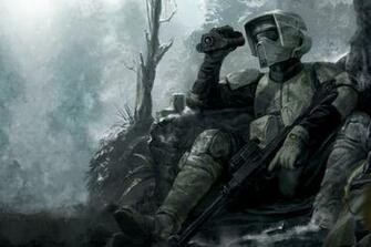 HD Wallpaper Soldier Rifle Binoculars Star Wars Image