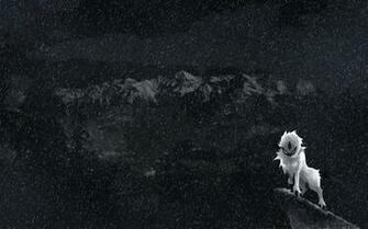 Pokemon Mountains Snow Absol Wallpaper High