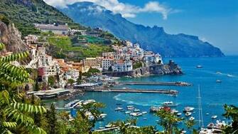 Amalfi Coast Wallpaper At Wallpaperbro