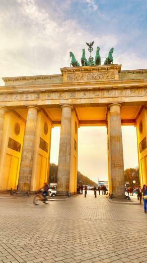 Wallpaper Brandenburg Gate Berlin Germany Tourism Travel