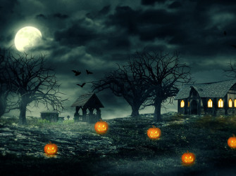 Bewitched Halloween Wallpaper