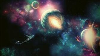 Space Sci Fi Full HD Desktop Wallpaper 1080p