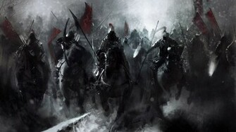 Dark Fantasy Horsemen Wallpaper Digitalart Io