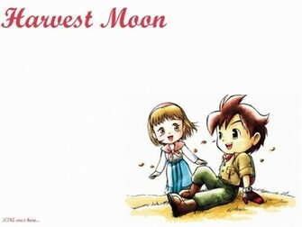 Harvest Moon Couples Wallpaper