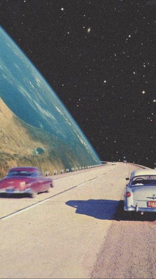 Retro Phonewallpaper Space Aesthetic