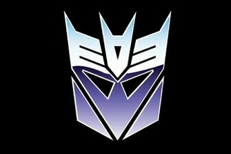 Logo Decepticons Black Transformers Wallpaper
