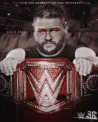 Kevin Owens Universal Champion By Wweslashrocker54 On
