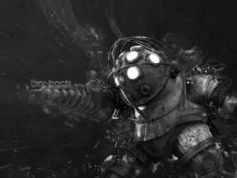 Drill Attack Bioshock Wallpaper