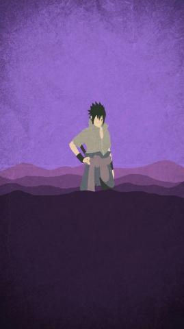 Uchiha Sasuke Naruto iPhone X Wallpaper