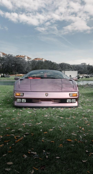 Lambo Diablo In Lamborghini Purple Sigma 16mm Sony A6000 R