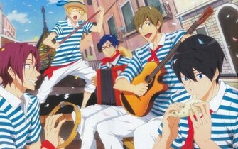 Iwatobi Swim Club Anime Manga Wallpaper