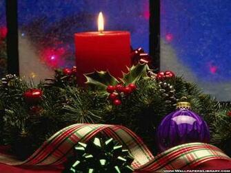 Christmas Candle Wallpaper