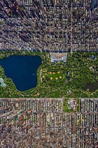 Manhattan New York City North America Aerial Desktop Bakcgrounds