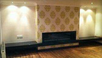 Living Room Wallpaper And Wall Preparation