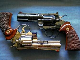 Colt Python Revolver Computer Wallpaper Desktop Background