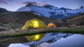 Camping HD Wallpaper