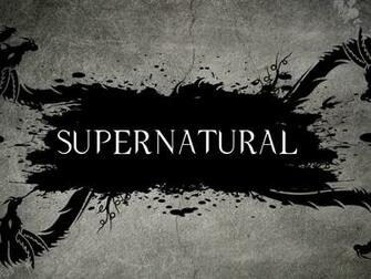Supernatural Tv Series Logo