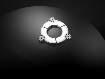 Open Wallpaper Kubuntu Black