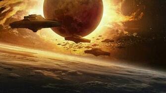Alien Invasion Fantasy HD Wallpaper
