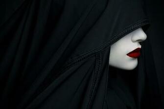 Dark Red Lips HD Wallpaper Background Image Id