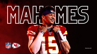 Patrick Mahomes Desktop 1080p Wallpaper