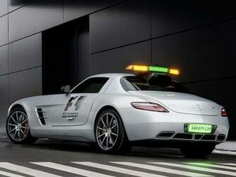 Mercedes Benz Sls Amg F1 Safety Car Desktop Wallpaper Amusing