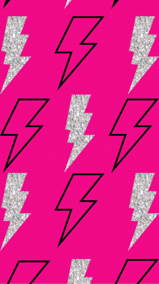 Lightning Bolt Wallpaper Preppy iPhone