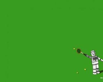 Robot Tennis Harvey The HD Wallpaper Hq Desktop