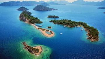 Island Fethiye Turkey Desktop Wallpaper