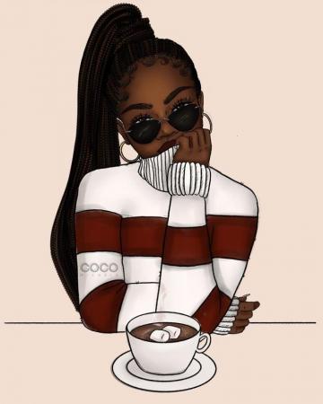 Black Cartoon Characters Girl Wallpaper Posted By Zoey Cunningham