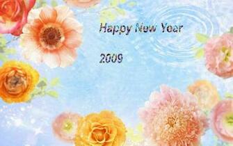 Happy New Year Wallpaper And Christmas Santa