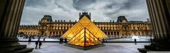 Louvre HDr 4k HD Desktop Wallpaper For Dual Monitor Desktops