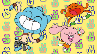 En Charaktere Aus Gumball Cartoon Network Wallpaper