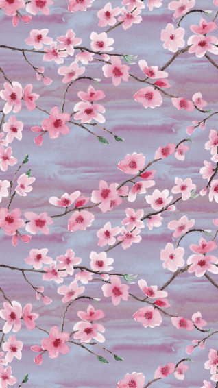 Pink Cherry Blossom Wallpaper