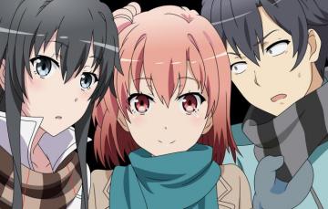 Wallpaper Anime Asian Manga Bishojo Oregairu Comedy Japonese