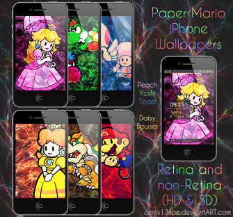 Paper Mario iPhone Wallpaper By Xeonhack