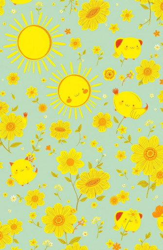 Cute Yellow Wallpaper
