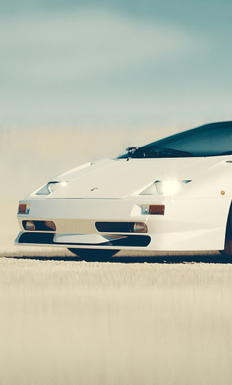 Lamborghini Diablo Front iPhone HD 4k Wallpaper