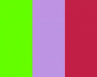 Bright Green Lavender And Maroon Three Color Background