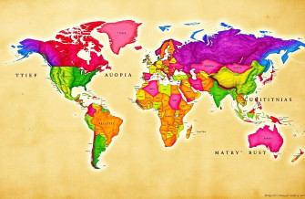 World Map Wallpaper High Resolution
