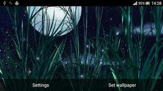 Enjoy Our Live Wallpaper Fireflies