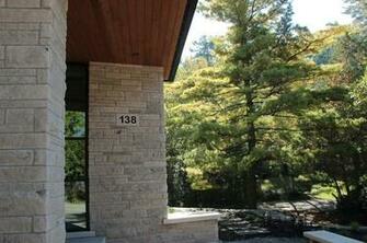 Burlington Ontario Waterfront Contemporary Entry By